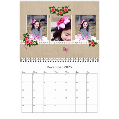 Wall Calendar 8 5 X 6 Dec 2025