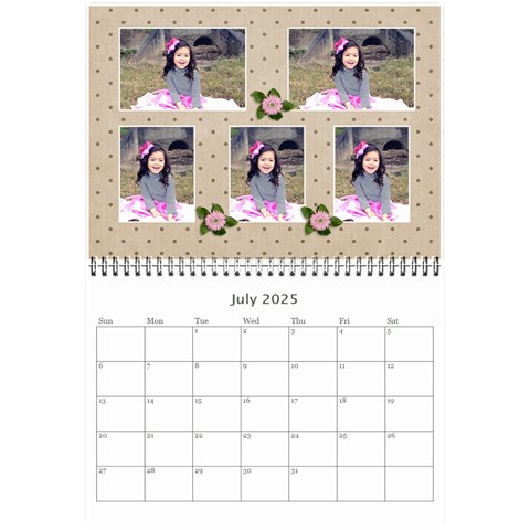 Wall Calendar 8 5 X 6 Jul 2025