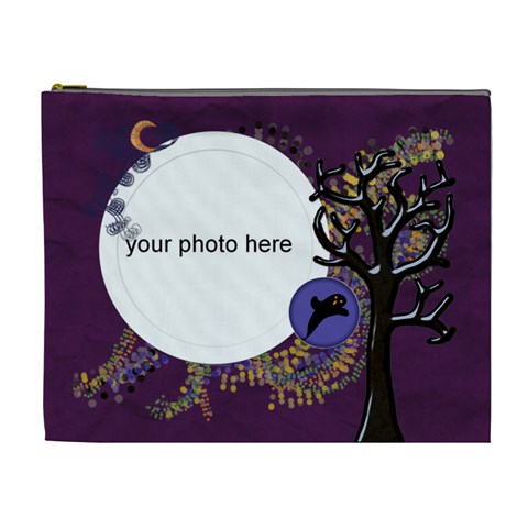 Halloween Night Cosmetic Bag Xl By Zornitza Front