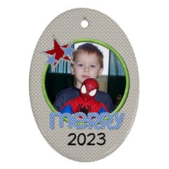 2023 Oval Ornament 1 - Ornament (Oval)