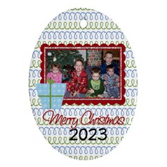 2023 Oval Ornament 2 - Ornament (Oval)