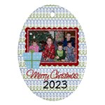 2013 Oval Ornament 2 - Ornament (Oval)