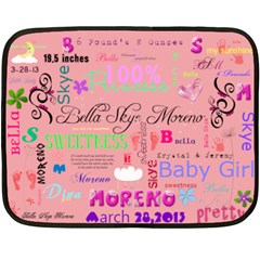 sweetness - Fleece Blanket (Mini)