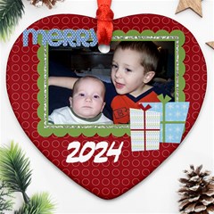 2023 Heart Ornament 1 - Ornament (Heart)