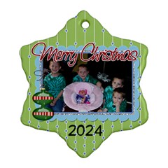 2024 Snowflake Ornament 2 - Ornament (Snowflake)