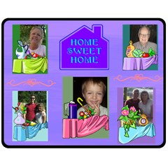 Home Sweet Home medium blanket - Fleece Blanket (Medium)