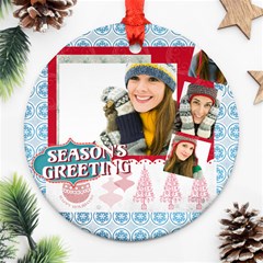 merry christmas - Ornament (Round)