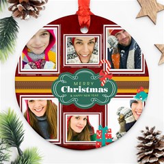 merry christmas - Ornament (Round)