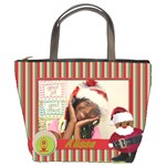Christmas bag Alissa - Bucket Bag