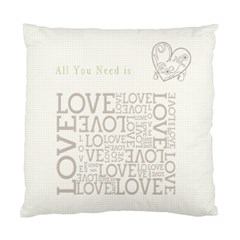 All you need is love - Standard Cushion Case (Two Sides)