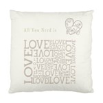 All you need is love - Standard Cushion Case (Two Sides)