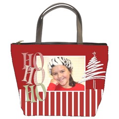 Natalie Christmas bag - Bucket Bag