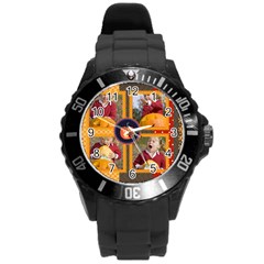 helloween - Round Plastic Sport Watch (L)