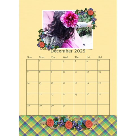 Desktop Calendar 6  X 8 5  Dec 2025