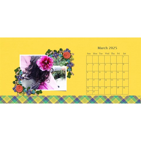 Desktop Calendar 11  X 5  Mar 2025