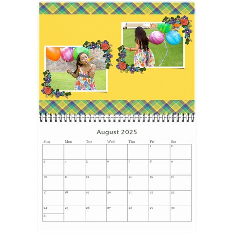 Wall Calendar 8 5 X 6 Aug 2025