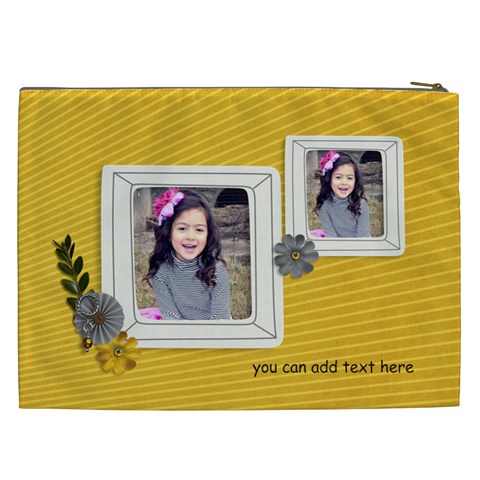 Cosmetic Bag (xxl) Back
