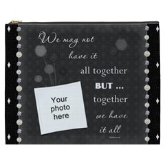 Together XXXL Cosmetic Bag (7 styles) - Cosmetic Bag (XXXL)