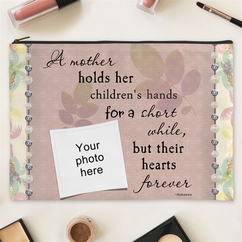 Mother Xxxl Cosmetic Bag By Lil Front