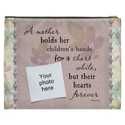 Mother Xxxl Cosmetic Bag By Lil Back