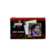 Cosmetic Bag (S) - Back to School 8 - Cosmetic Bag (Small)