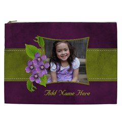 Cosmetic Bag (XXL) - Purple Kiss