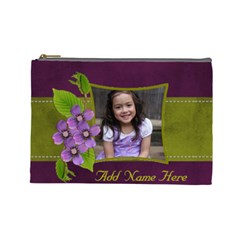 Cosmetic Bag (L) - Purple Kiss (7 styles) - Cosmetic Bag (Large)