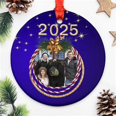 My Round Christmas Ornament - Ornament (Round)