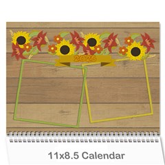 Year Review calendar 2025 - Wall Calendar 11  x 8.5  (12-Months)
