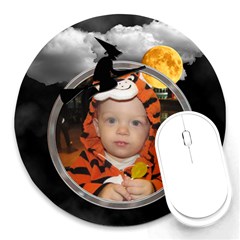 Halloween Round Mousepad