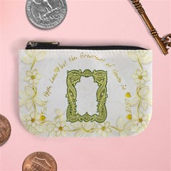 Wedding Floral Love  coin purse - Mini Coin Purse