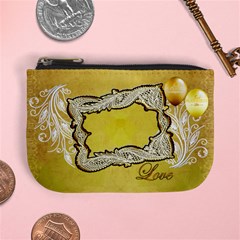 Love Just Married Gold Coin Purse