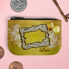 Love Just Married gold coin purse - Mini Coin Purse