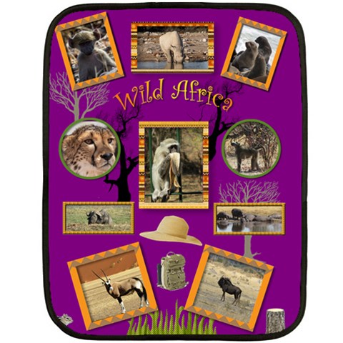 Evelyn Avril Zeggelaar By Cara 35 x27  Blanket Back
