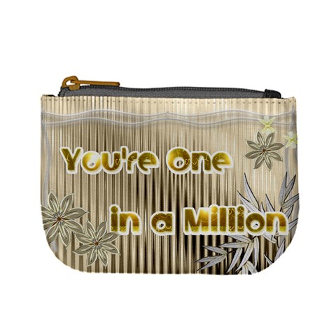 One In A Million Coin Purse By Ellan Front