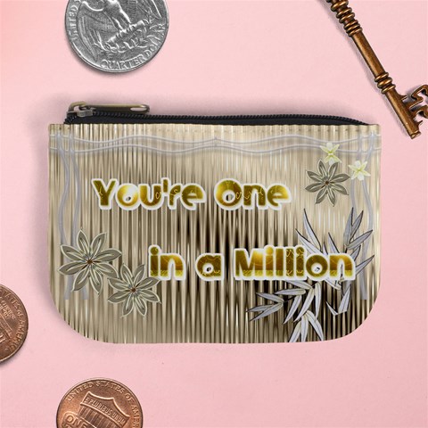 One In A Million Coin Purse By Ellan Front