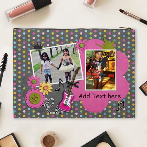 Cosmetic Bag (xl) Back
