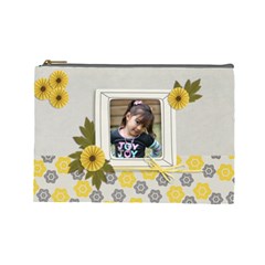 Cosmetic Bag (L) - Happiness 3 - Cosmetic Bag (Large)