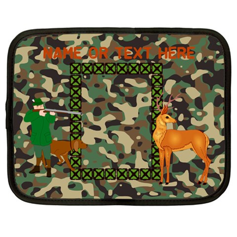 Hunter s Xxl Netbook Case By Joy Johns Front