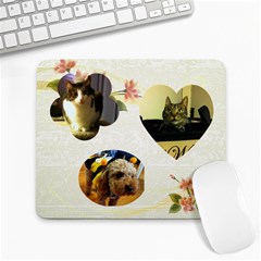 pet-trio - Large Mousepad