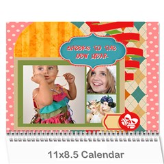 Year calendar - Wall Calendar 11  x 8.5  (12-Months)
