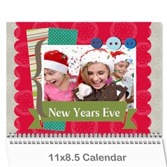 Year calendar - Wall Calendar 11  x 8.5  (12-Months)