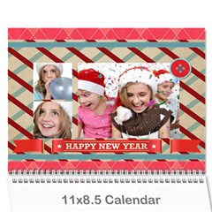 Year calendar - Wall Calendar 11  x 8.5  (12-Months)