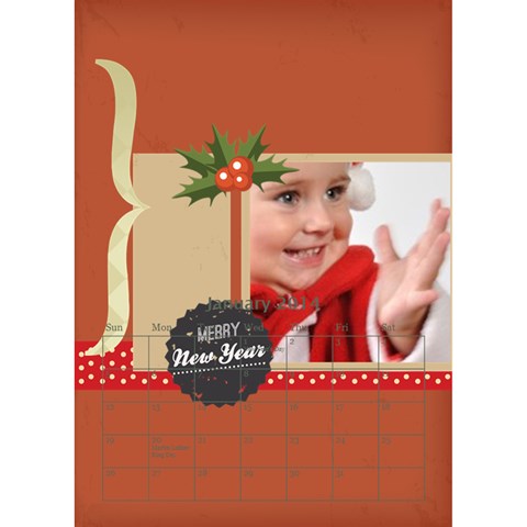 Year Of Calendar By C1 Jan 2014