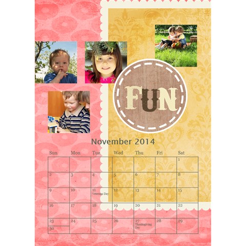 Year Of Calendar By C1 Nov 2014