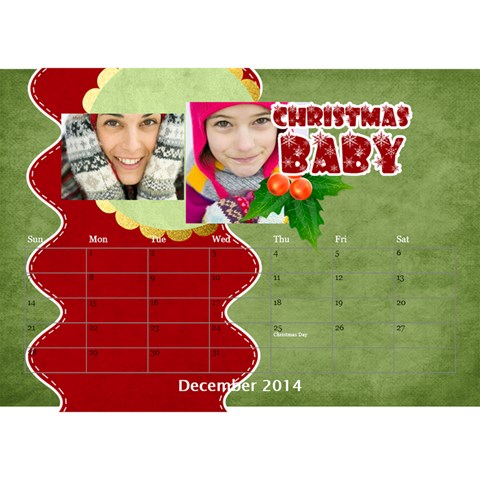 Year Of Calendar By C1 Dec 2014