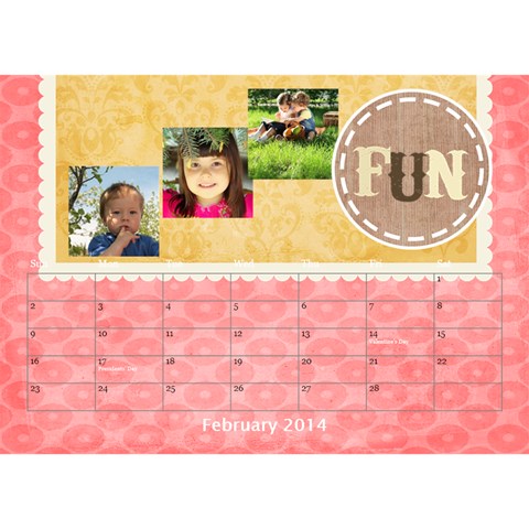 Year Of Calendar By C1 Feb 2014