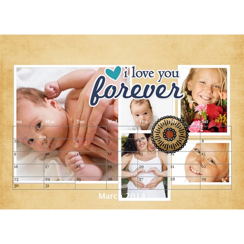 Year Of Calendar By C1 Mar 2014