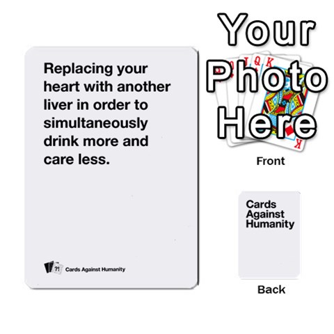 20131012 White Cards By Steven Front - Heart2