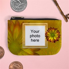 Yellow Daisy Mini Coin Purse